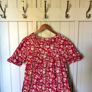 Block print house dress